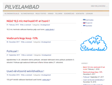 Tablet Screenshot of pilvelambad.ee